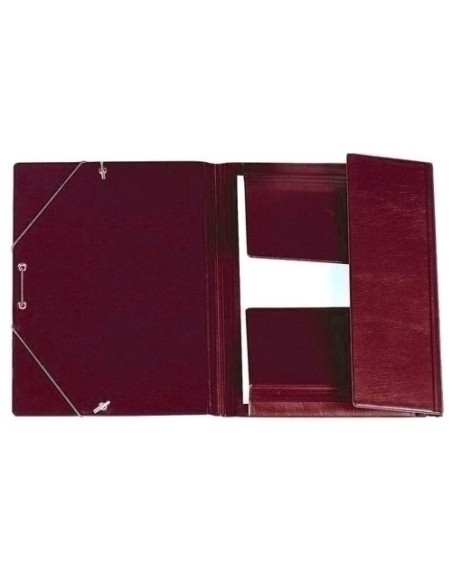 CARPETA SOLAP.IBER.PVC 4º BURDEOS